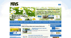 Desktop Screenshot of mas-sluknovsko.cz