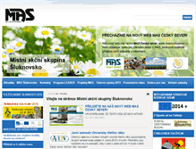 Tablet Screenshot of mas-sluknovsko.cz